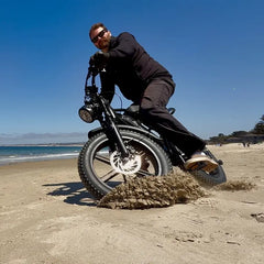 【TST R002 Ebike】TST Electric Bike for Adults 1500W Peak 20" Fat Tire All-Terrain E-Bike 60/110 Miles 28MPH Electric Dirt Bike for Road Sand Mountain Snow - 48V 15/25AH Battery Powered Electric Motorcycle,father'sdaygifts,campingessentials,campinggear