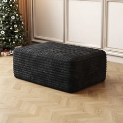 【New Year Sales】 Niccae 132'' or 161" U-Shape Oversized Cloud Couch – Corduroy Modular Sectional Sofa with 4 Large Cushions and 2 Small Pillows, No Assembly Needed, Deep Seat Boneless Upholstered Couches for Living Room, Cozy & Stylish