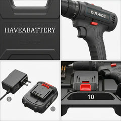 Tool Set Kit ，All-in-One Compact Tools kit,Home Tool Kit With Storage Case, DIY Power Tools For Fence Work, Home Décor, Furniture Assembly & Everyday Repairs