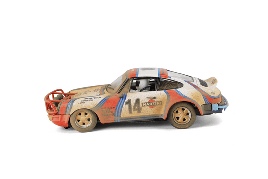Fly | Porsche 911 SC 'Safari' | #14 Martini Racing | Limited Edition | Dirt Effect | E2110AR | 1/32 Slot Car