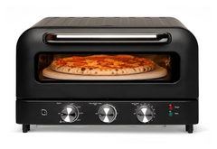 Willow 1800W Electric Pizza Oven, Green - Countertop Pizza Maker, Pizza Stone, Digital Control