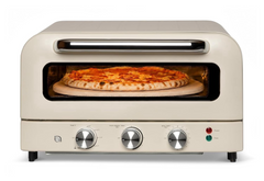 Willow 1800W Electric Pizza Oven, Green - Countertop Pizza Maker, Pizza Stone, Digital Control