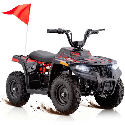 QEASET 36V Battery-Powered Off-Road Ride-On Buggy – Parent-Lock 2-Speed, 10-Mile Range, Grass & Dirt Ready,Blue