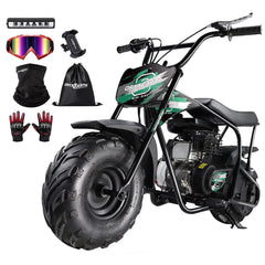 Oryxearth OGMR105 Basic Mini Dirt Bike, 105cc 4-Stroke Gas Powered Off Road Bike for Teens and Adult, 28mph, Up to 165 LBS, Racing Red