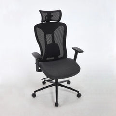 Ergonomic Mesh Office Chair with Adjustable Headrest Lumbar Support Desk Chair