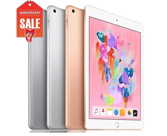 Apple iPad 9.7" 6th Gen (2018) 32GB, Wi-Fi, Touch ID - Good - 1 YEAR WARRANTY