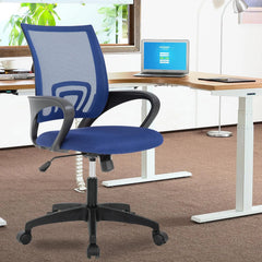 Home Office Chair Desk Computer Chair Adjustable Ergonomic with Lumbar Support