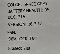 Apple iPad Pro A1673 32GB 9.7" WiFi Tablet Space Gray 95% battery