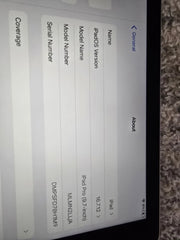 Apple iPad Pro A1673 32GB 9.7" WiFi Tablet Space Gray 95% battery