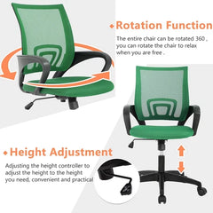 Home Office Chair Desk Computer Chair Adjustable Ergonomic with Lumbar Support