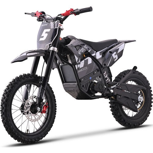 MotoTec 60v 2000w Pro Electric Dirt Bike – Up to 40 MPH, Lithium Battery, Ages 13+