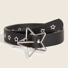 Star Buckle Edgy Y2K Belt