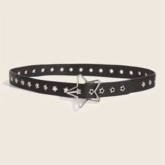 Star Buckle Edgy Y2K Belt